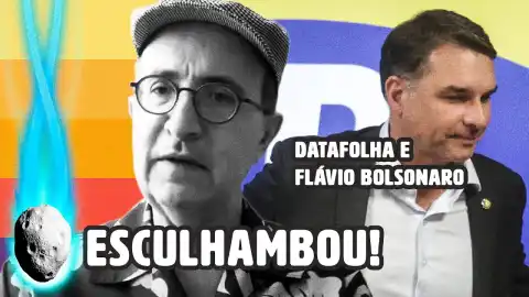 REINALDO AZEVEDO ESCULHAMBA O DATAFOLHA ABSURDO DE FLÁVIO BOLSONARO | PLANTÃO